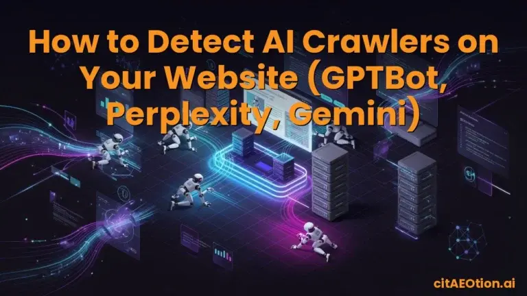 How to Detect AI Crawlers on Your Website (GPTBot, Perplexity, Gemini)