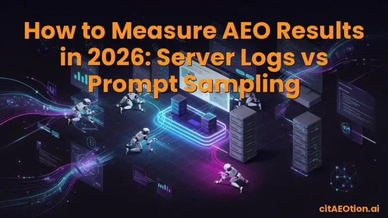 How to Measure AEO Results in 2026: Server Logs vs Prompt Sampling