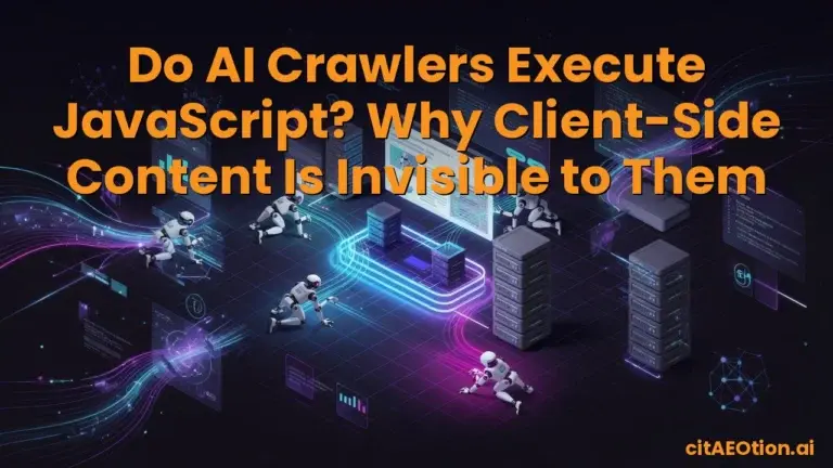 Do AI Crawlers Execute JavaScript? Why Client-Side Content Is Invisible to Them