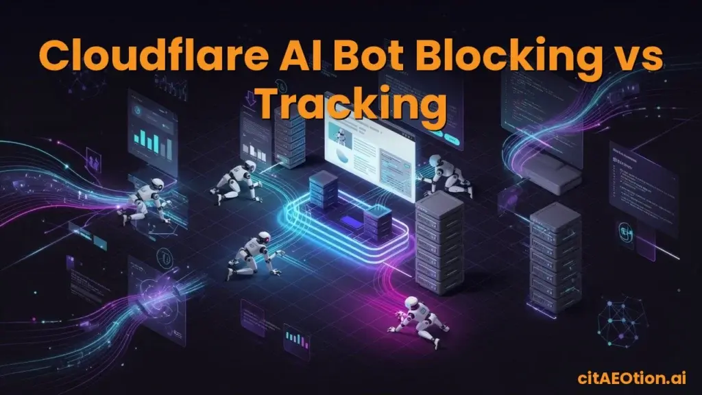 Cloudflare AI Bot Blocking vs Tracking
