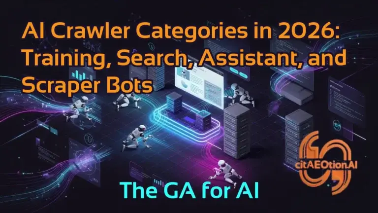 AI Crawler Categories in 2026: Training, Search, Assistant, and Scraper Bots