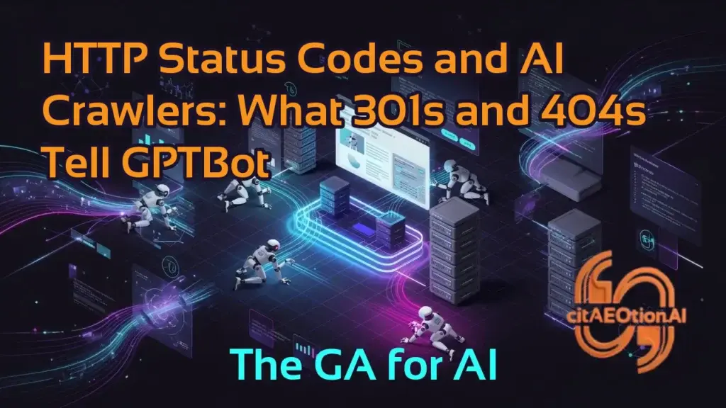 HTTP Status Codes and AI Crawlers: What 301s and 404s Tell GPTBot